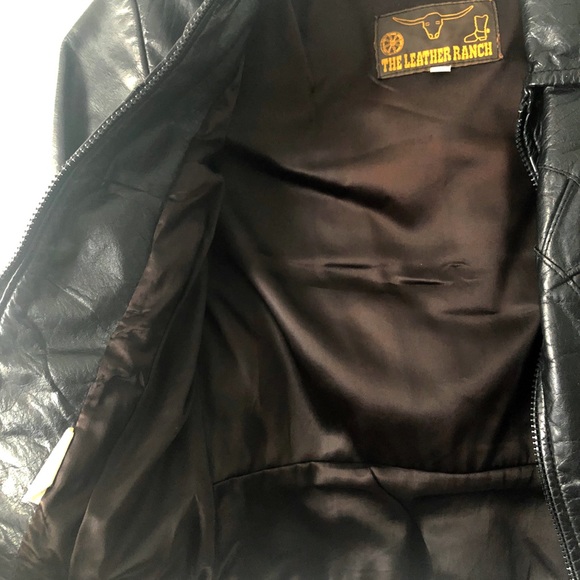 Vintage 70’s Leather Ranch Jacket - Picture 8 of 8